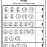 Counting Money Worksheets
