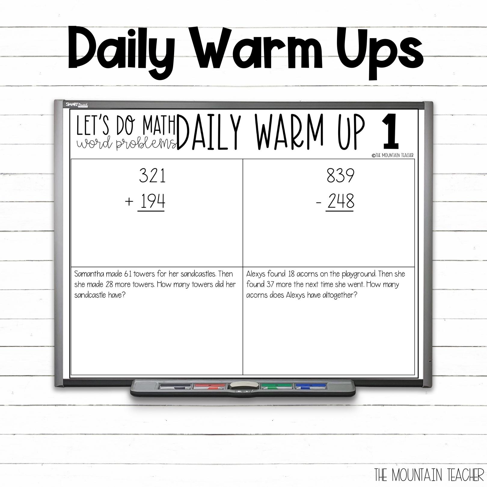 Digital 2 Digit Addition And Subtraction Word Problems Worksheets For 2nd Grade The Mountain Teacher Digital 2 Digit Addition And Subtraction Word Problems Worksheets For 2nd Grade The Mountain Teacher