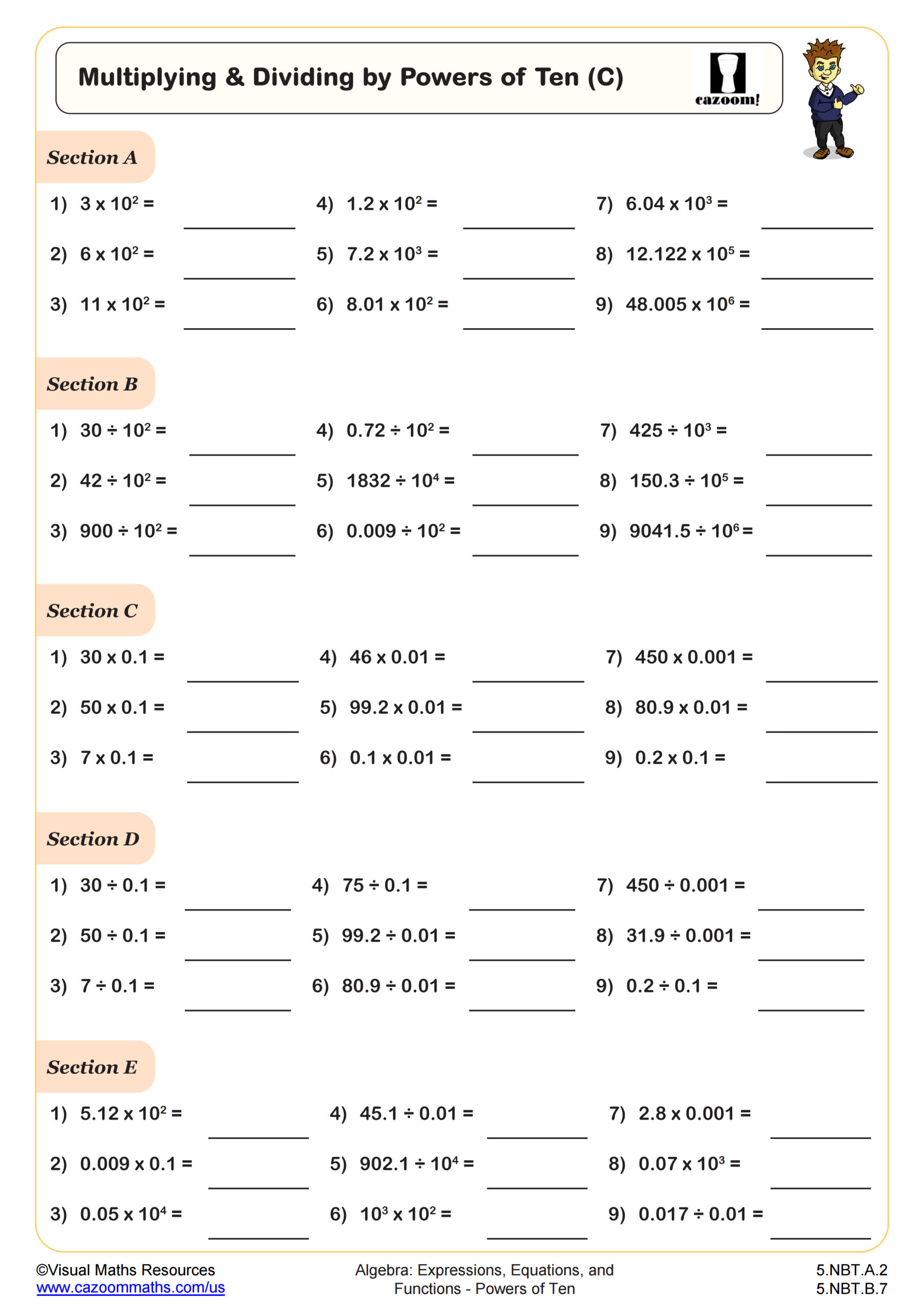 Dividing Powers Worksheets 5th Grade FREE Dividing Powers Worksheets 5th Grade FREE