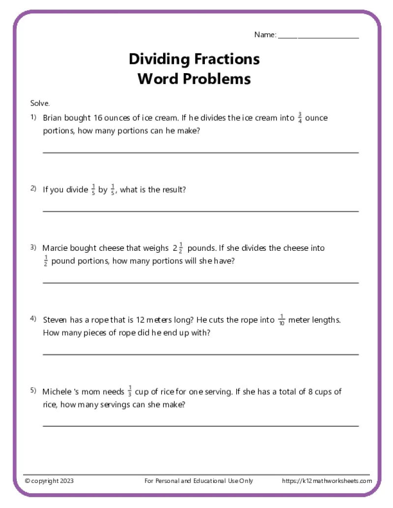 Fraction Word Problems Worksheets K12 Math Worksheets Fraction Word Problems Worksheets K12 Math Worksheets