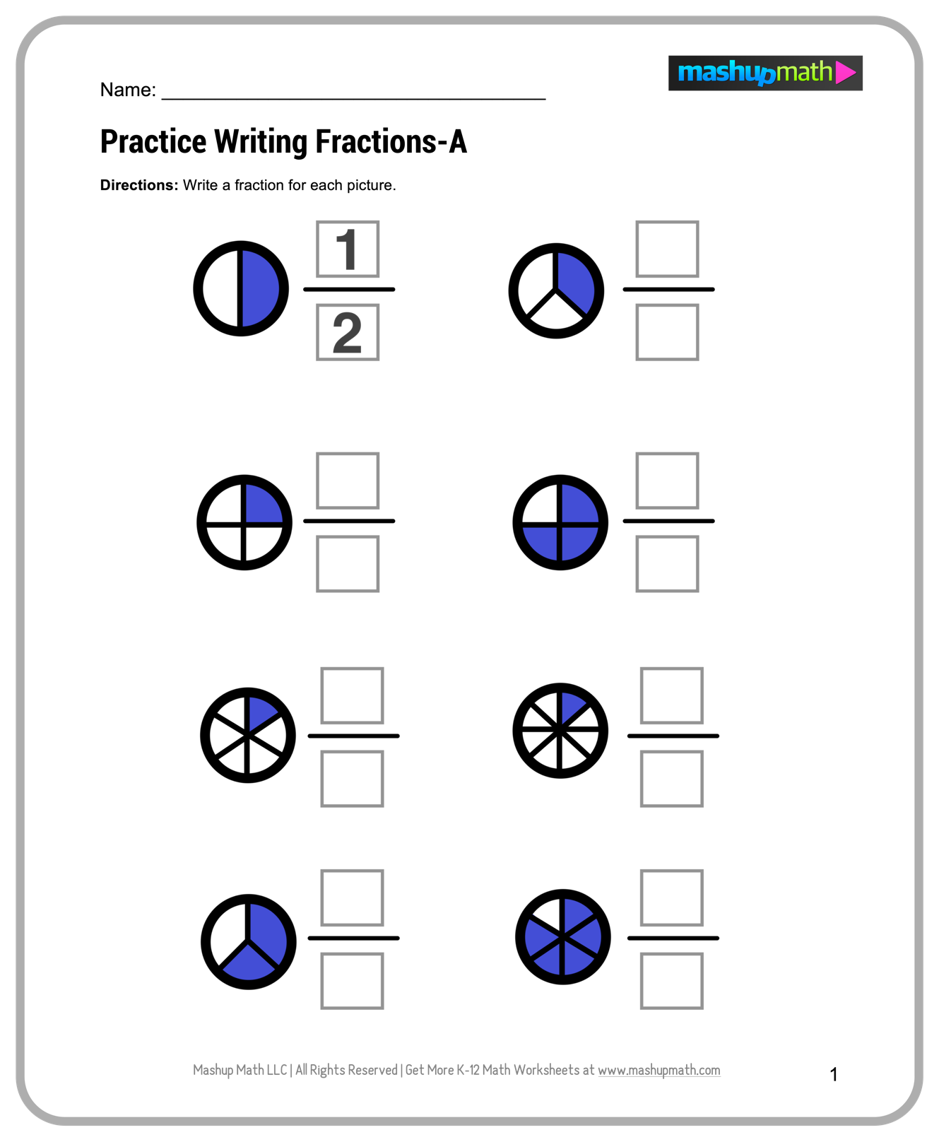 Free 2nd Grade Math Worksheets Printable W Answers Mashup Math