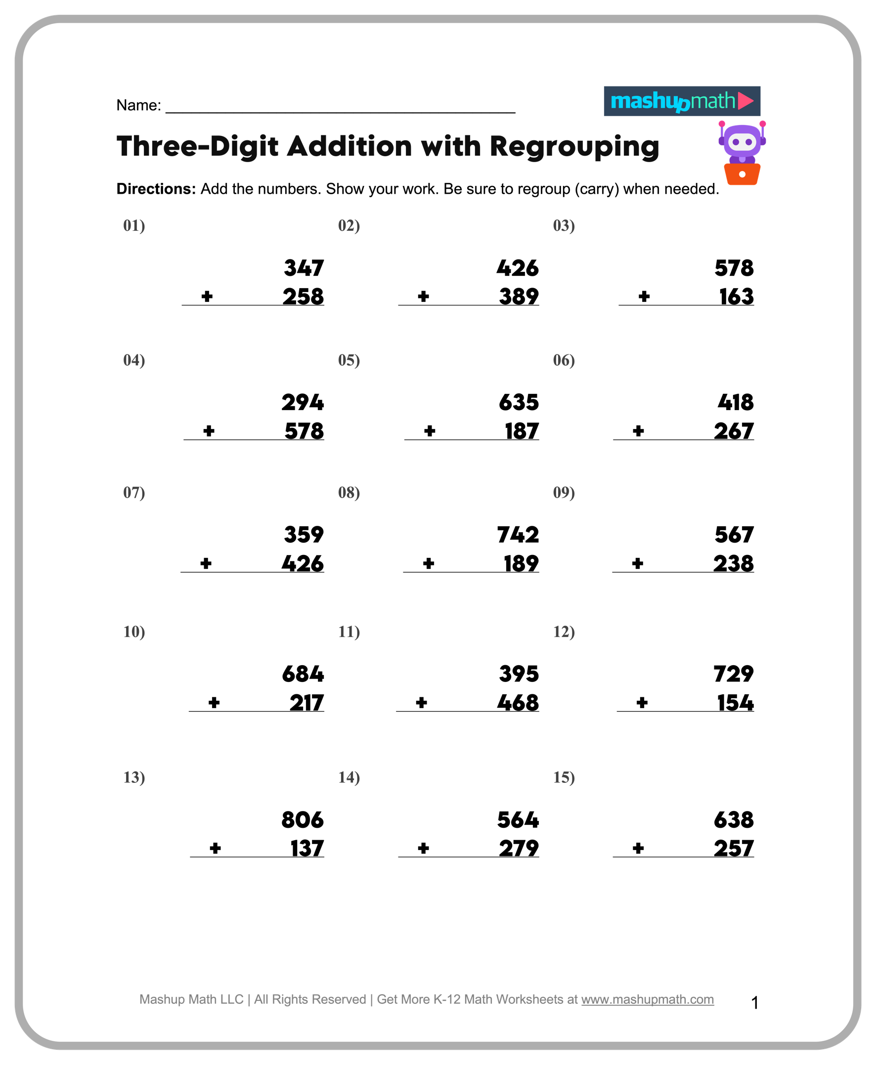 free 3rd grade math worksheets printable w answers mashup math free 3rd grade math worksheets printable w answers mashup math