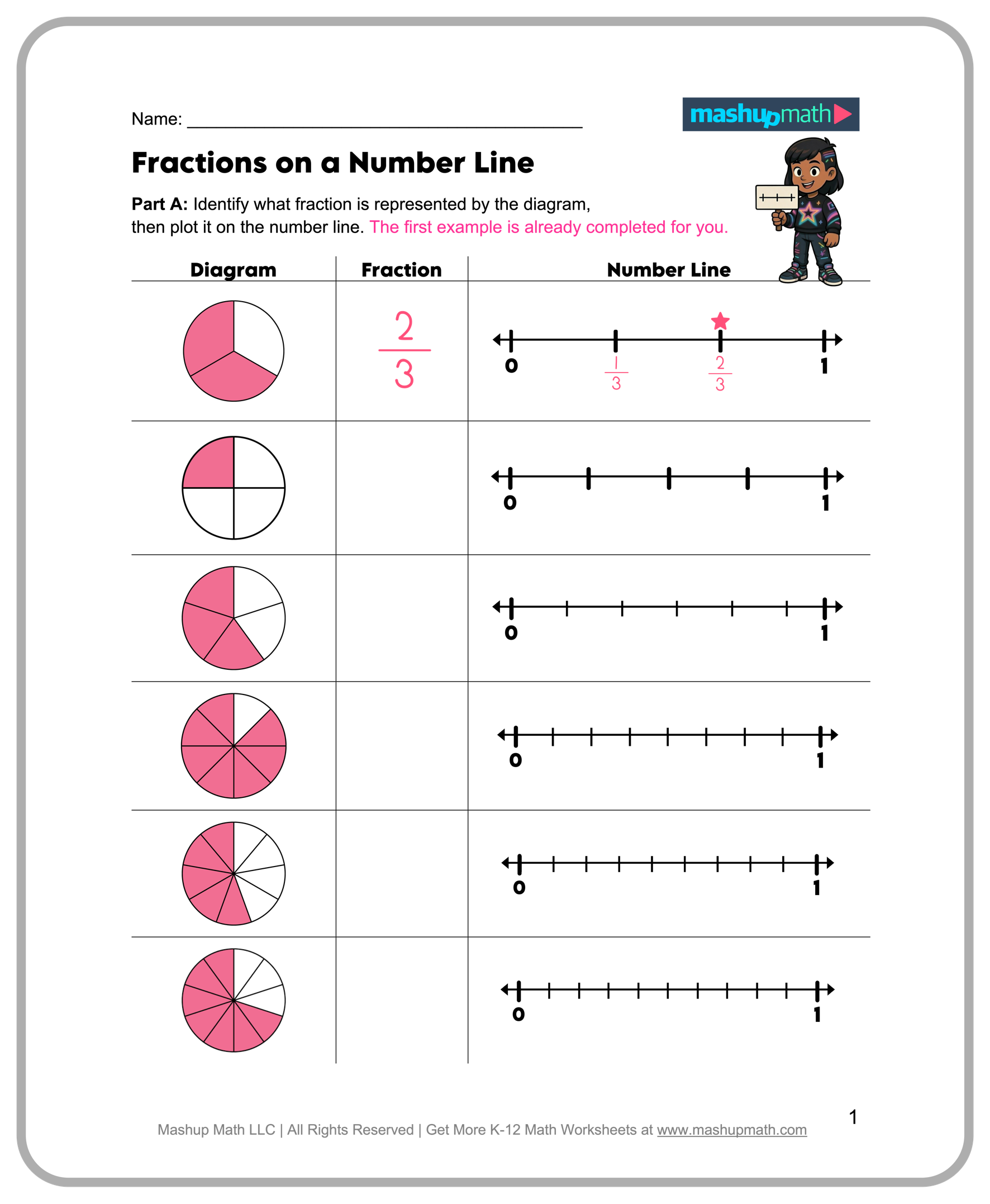Free 4th Grade Math Worksheets Printable Mashup Math