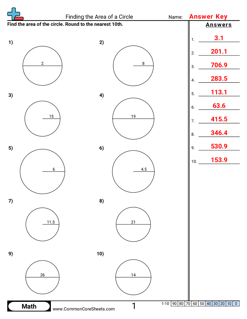 Free Circles Worksheets Common Core Sheets Free Circles Worksheets Common Core Sheets