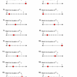 Free Fraction Location On A Numberline Worksheets Common Core Sheets