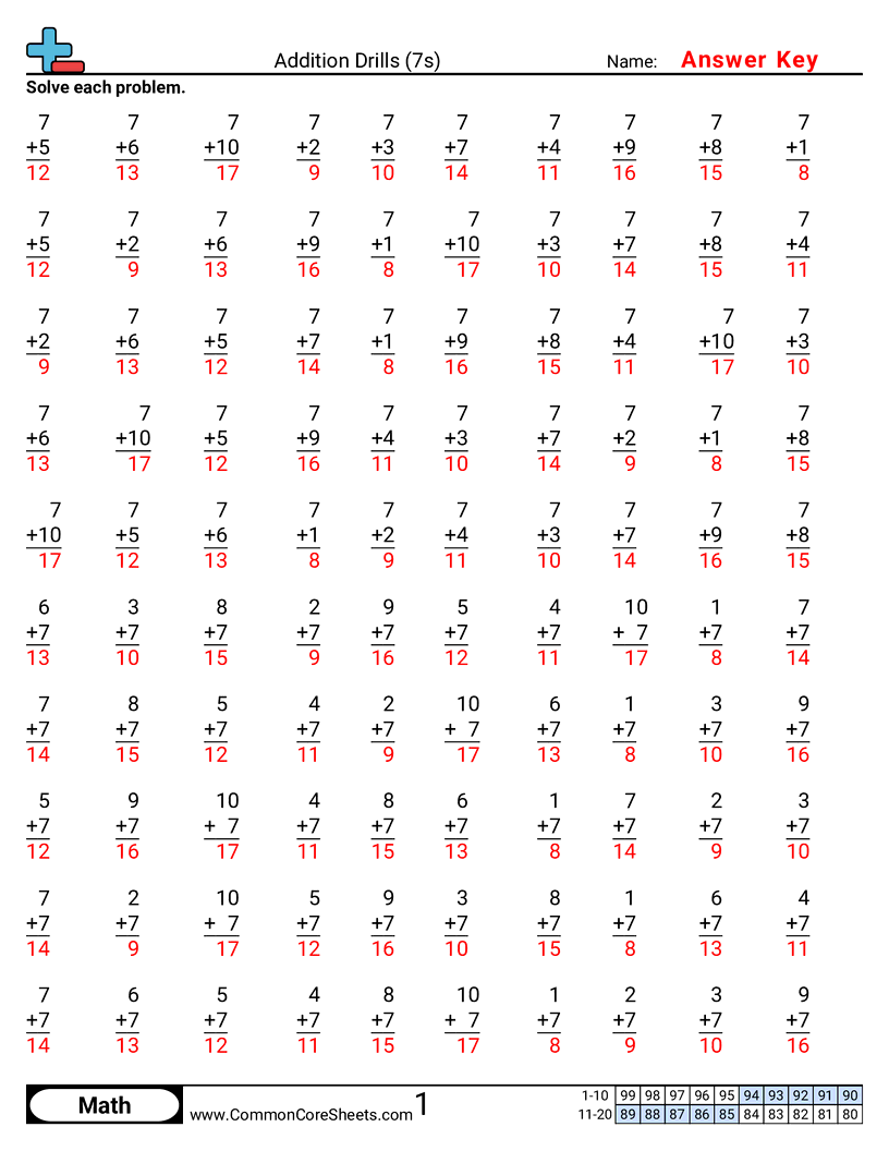 Free Math Drills Worksheets Common Core Sheets Free Math Drills Worksheets Common Core Sheets