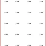Free Printable 3 Digits By 1 Digits Division Worksheets PDF EngWorksheets