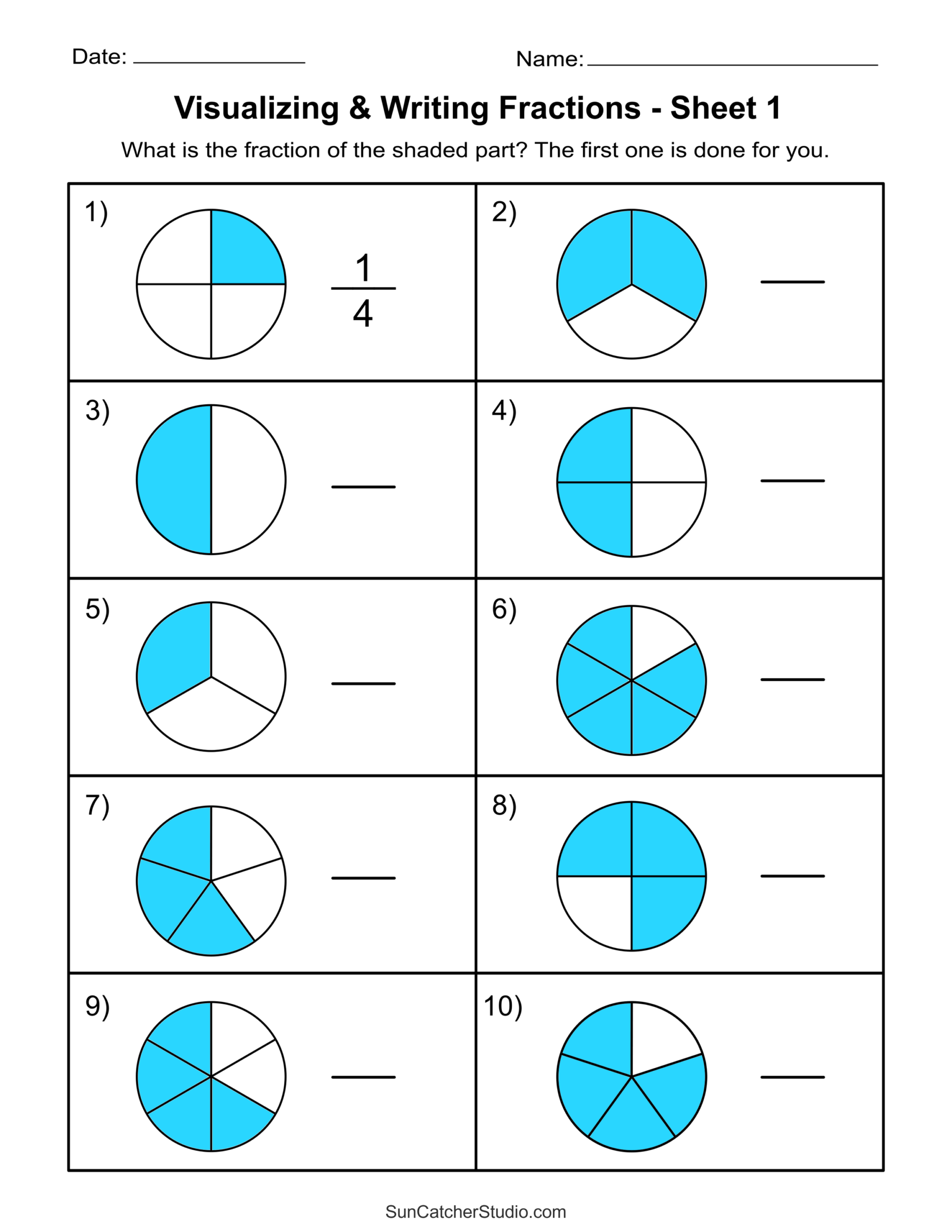 Free Printable Fractions Worksheets Comparing Identifying Free Printables Lettering SVG Files Tools Apps Free Printable Fractions Worksheets Comparing Identifying Free Printables Lettering SVG Files Tools Apps