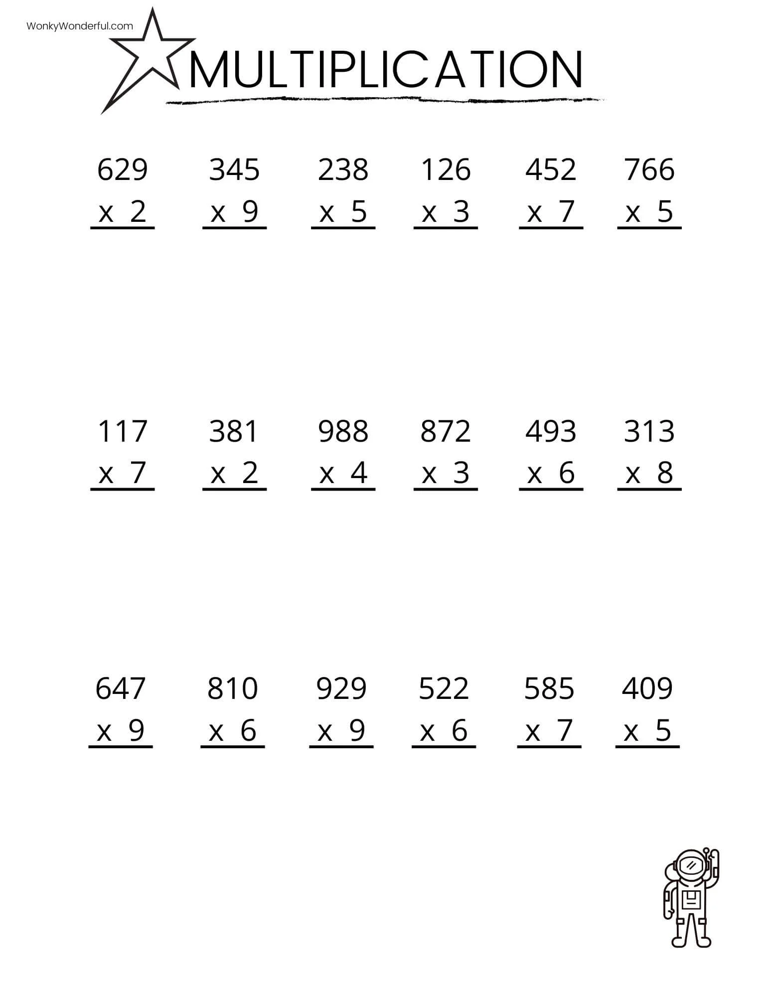 5th multiplication worksheets 5th multiplication worksheets
