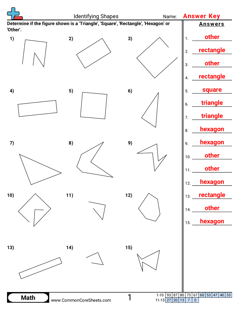 Free Shapes Worksheets Common Core Sheets Free Shapes Worksheets Common Core Sheets