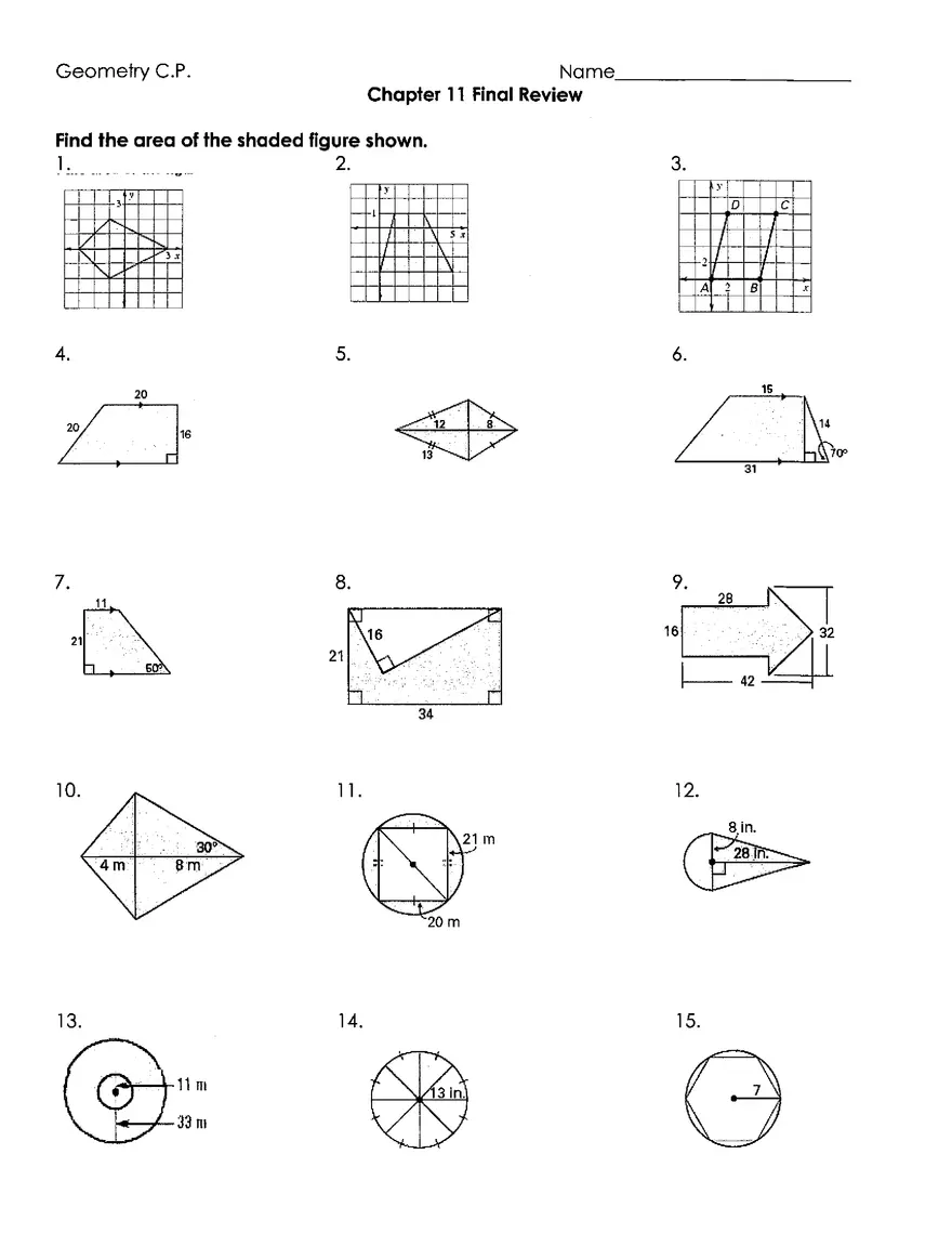 hopewell geometry worksheet answers