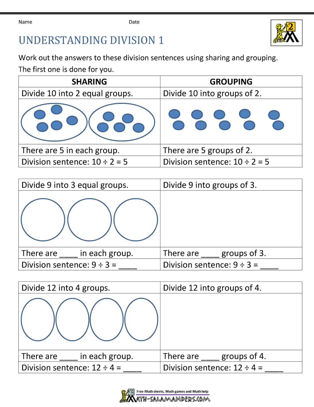 How To Do Division Worksheets Worksheets Library