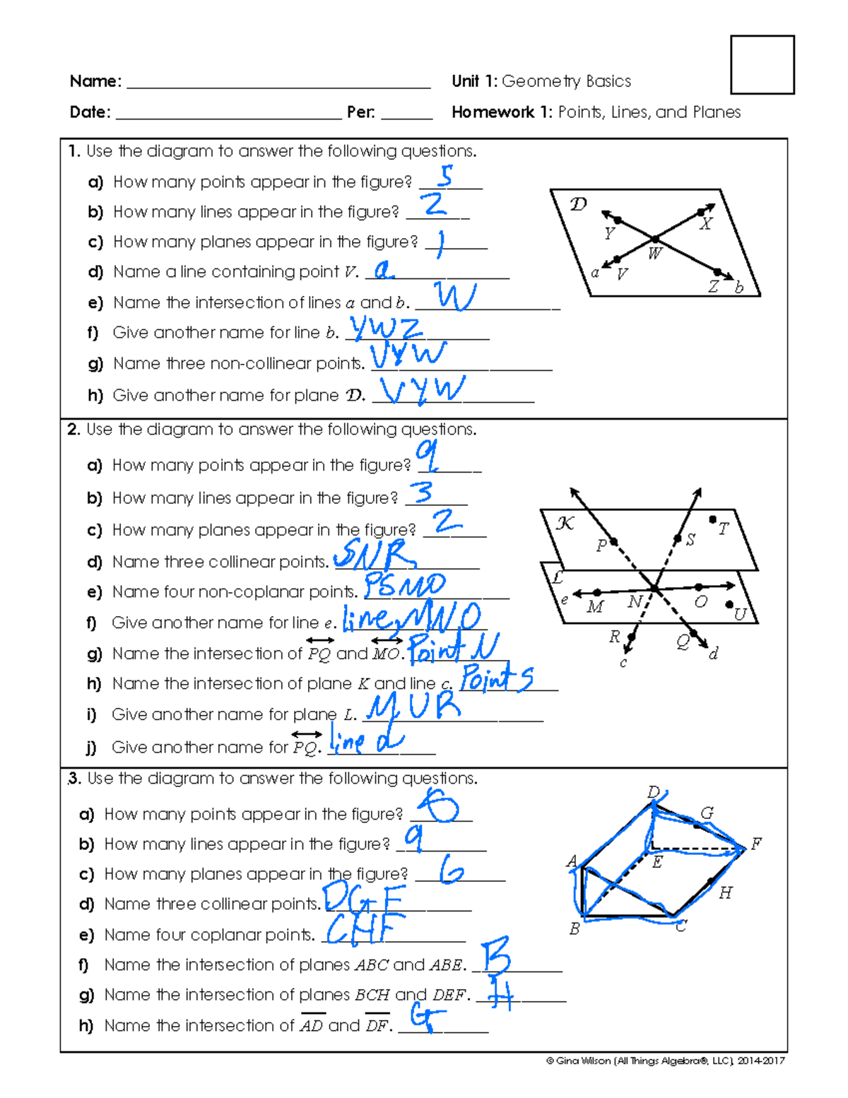HW 1 Geometry Basics Points Lines And Planes Analysis Studocu HW 1 Geometry Basics Points Lines And Planes Analysis Studocu