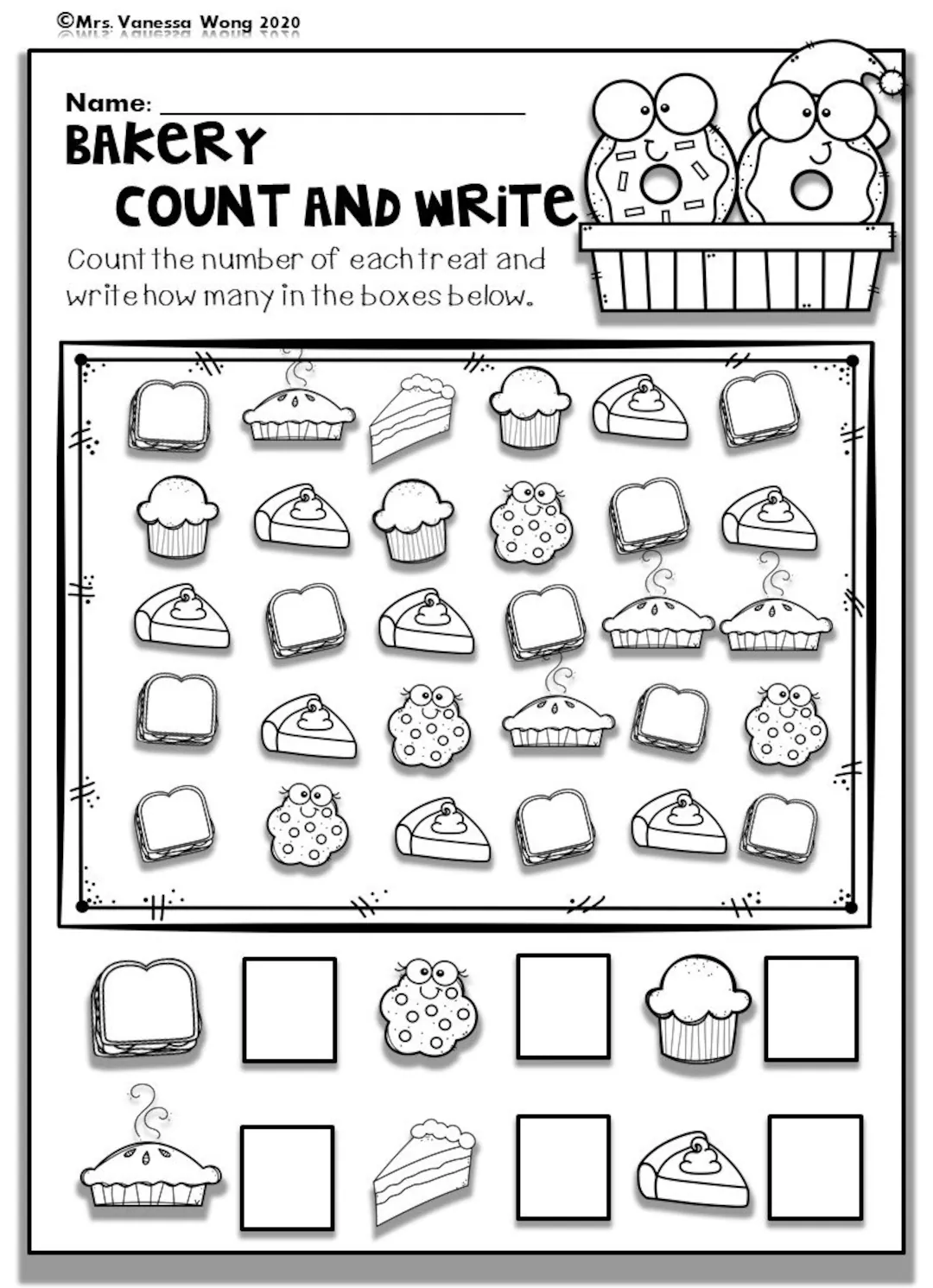 Kindergarten Math Worksheets Numbers 1 10 Counting Etsy Finland Kindergarten Math Worksheets Numbers 1 10 Counting Etsy Finland