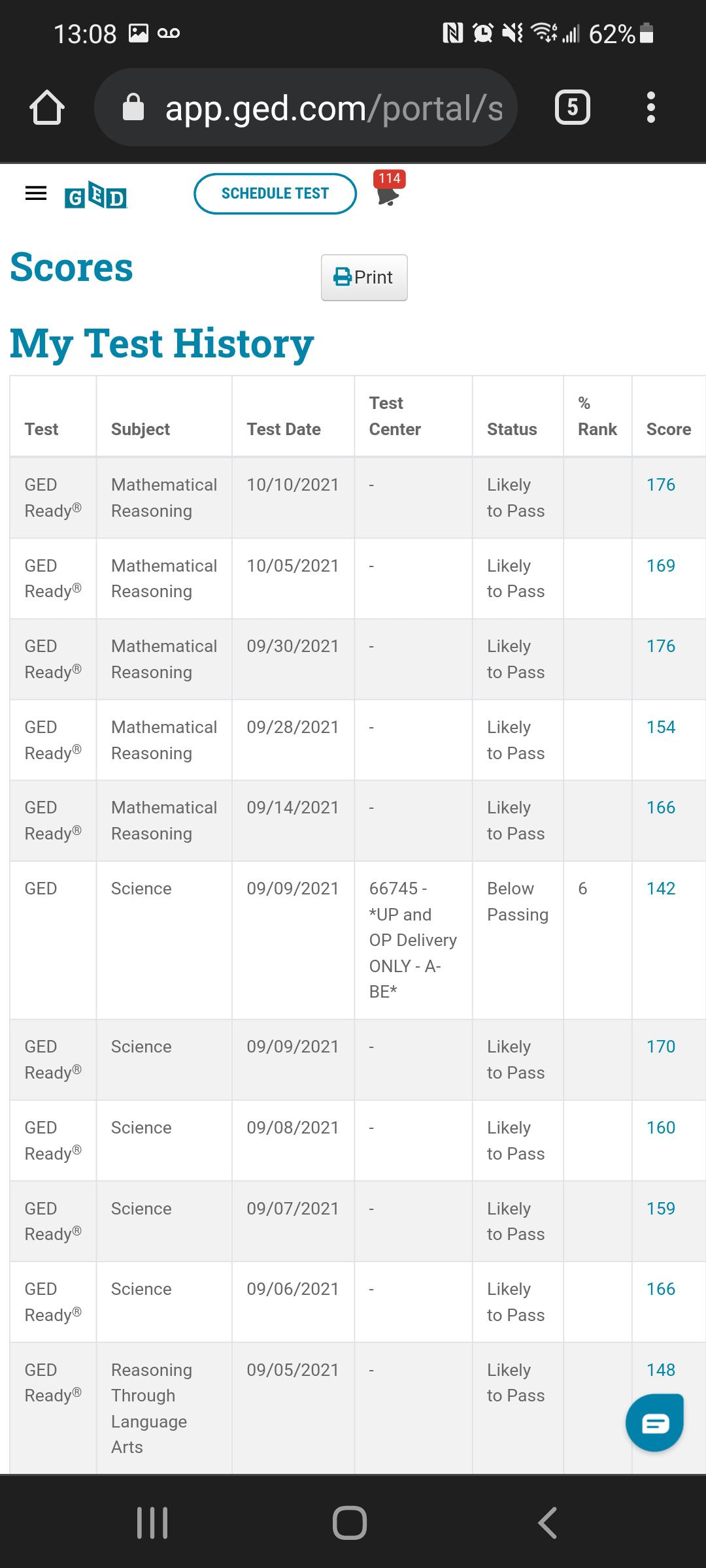 ged math worksheets