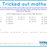 Maths FREE Printable April Fools Day