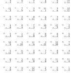 Mixed Multiplication Facts 1 12 Timed Tests Worksheets Etsy