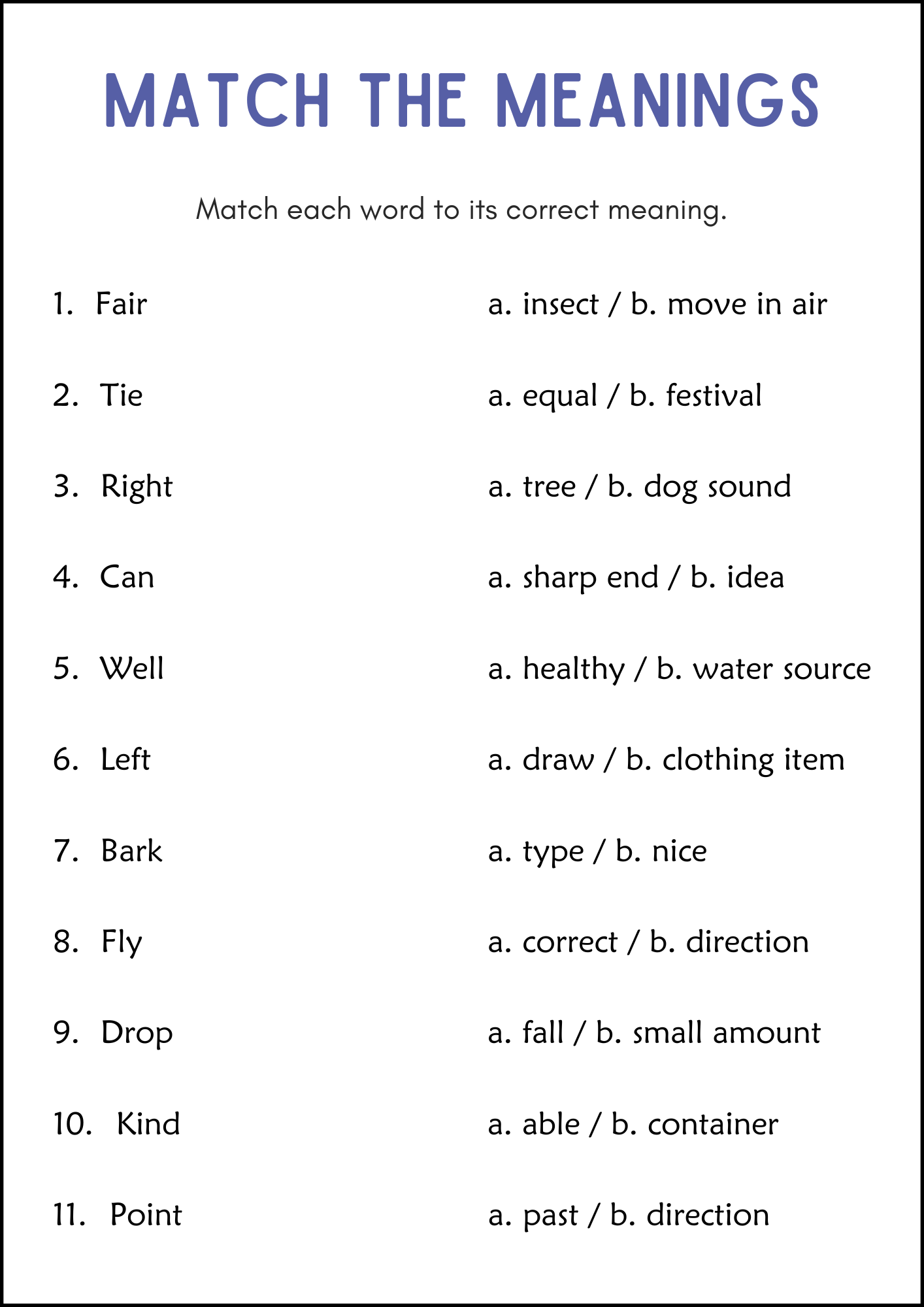 Multiple Meaning Words Practice Worksheets And Activities For Grade 3 4 5 Made By Teachers Multiple Meaning Words Practice Worksheets And Activities For Grade 3 4 5 Made By Teachers