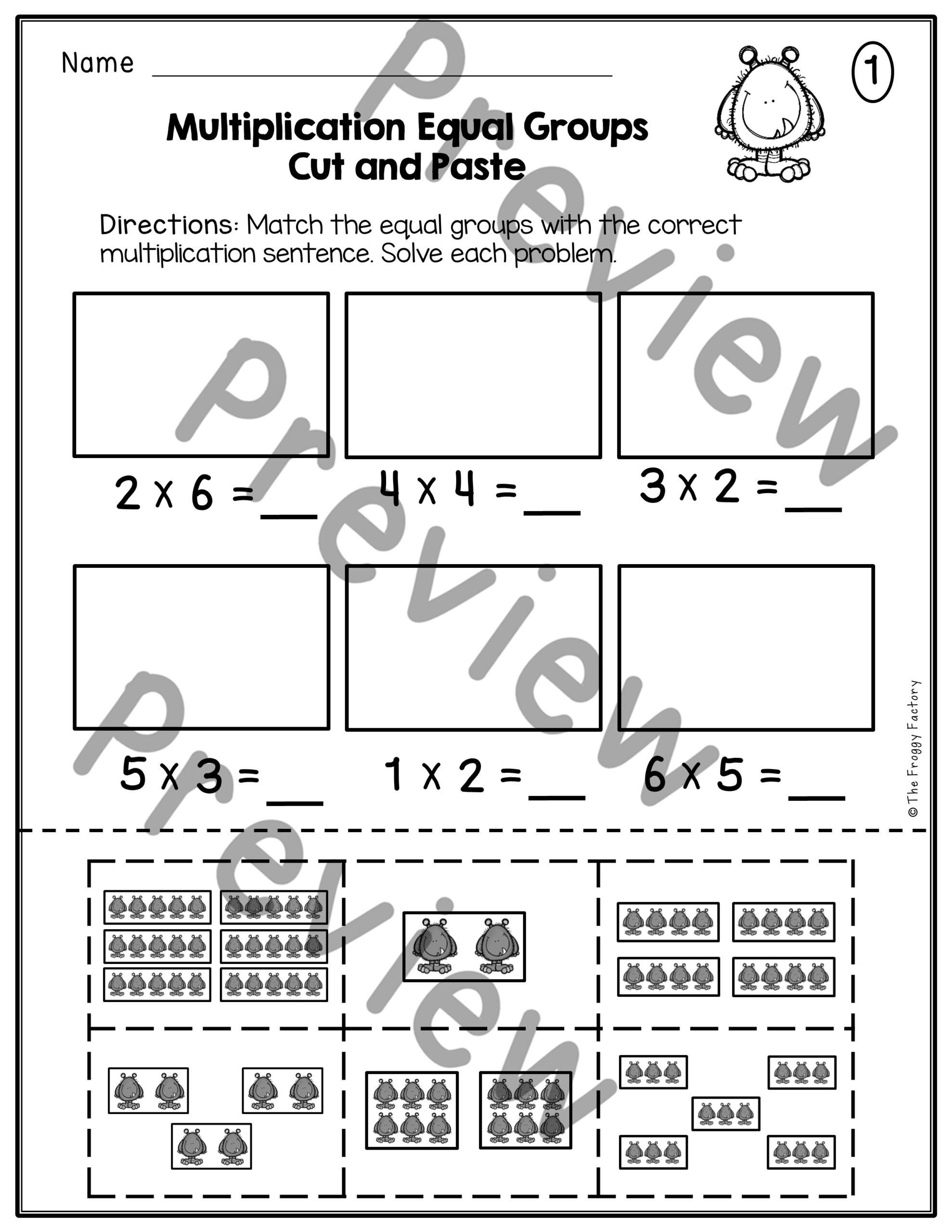 Multiplication Equal Groups Multiplication Worksheets Classful Multiplication Equal Groups Multiplication Worksheets Classful