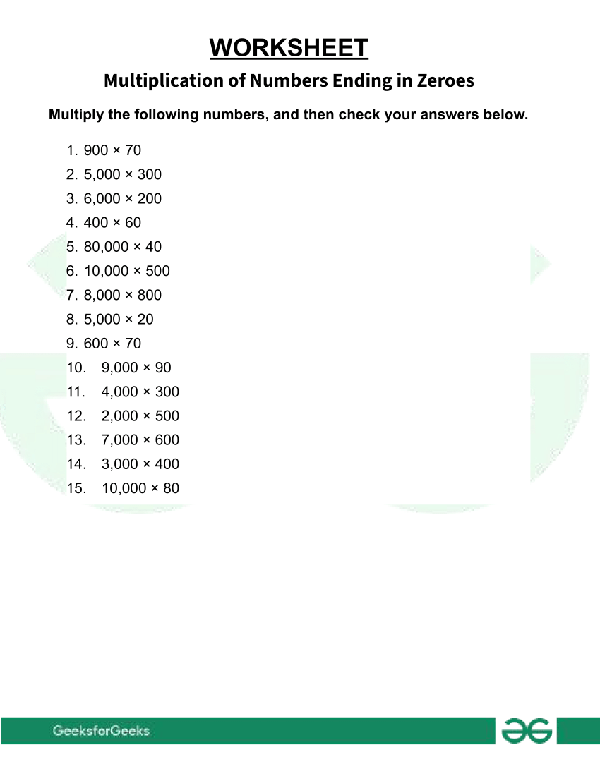 multiplication with zeros riddle worksheet multiplication with zeros riddle worksheet