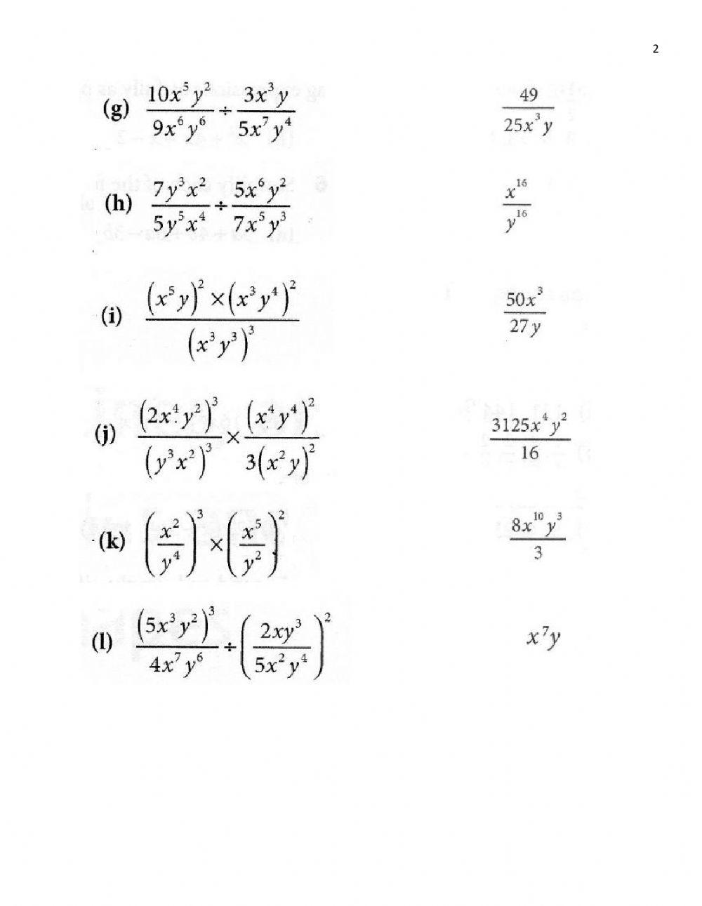 Multiplying And Dividing Exponents Worksheet Worksheets Library Multiplying And Dividing Exponents Worksheet Worksheets Library