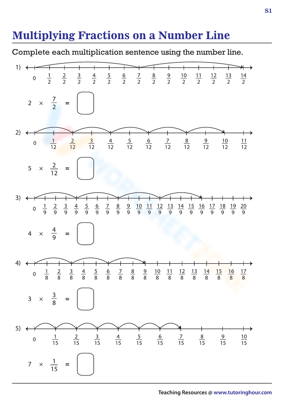 Multiplying Fractions On A Number Line Worksheet Worksheets Library Multiplying Fractions On A Number Line Worksheet Worksheets Library
