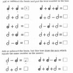 Music Math Worksheet Level 1 Mine Online Exercise For Live Worksheets Library