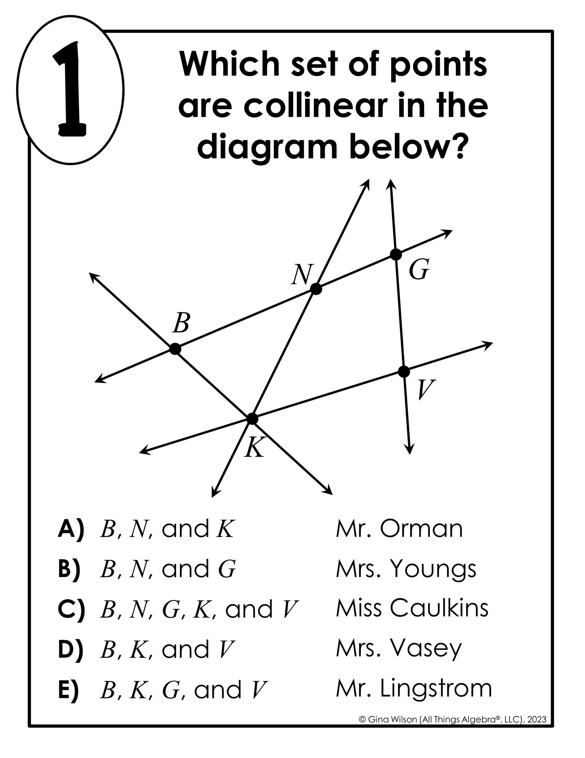 Points Lines Planes Geometry Basics Math Lib Activity All Things Algebra Points Lines Planes Geometry Basics Math Lib Activity All Things Algebra