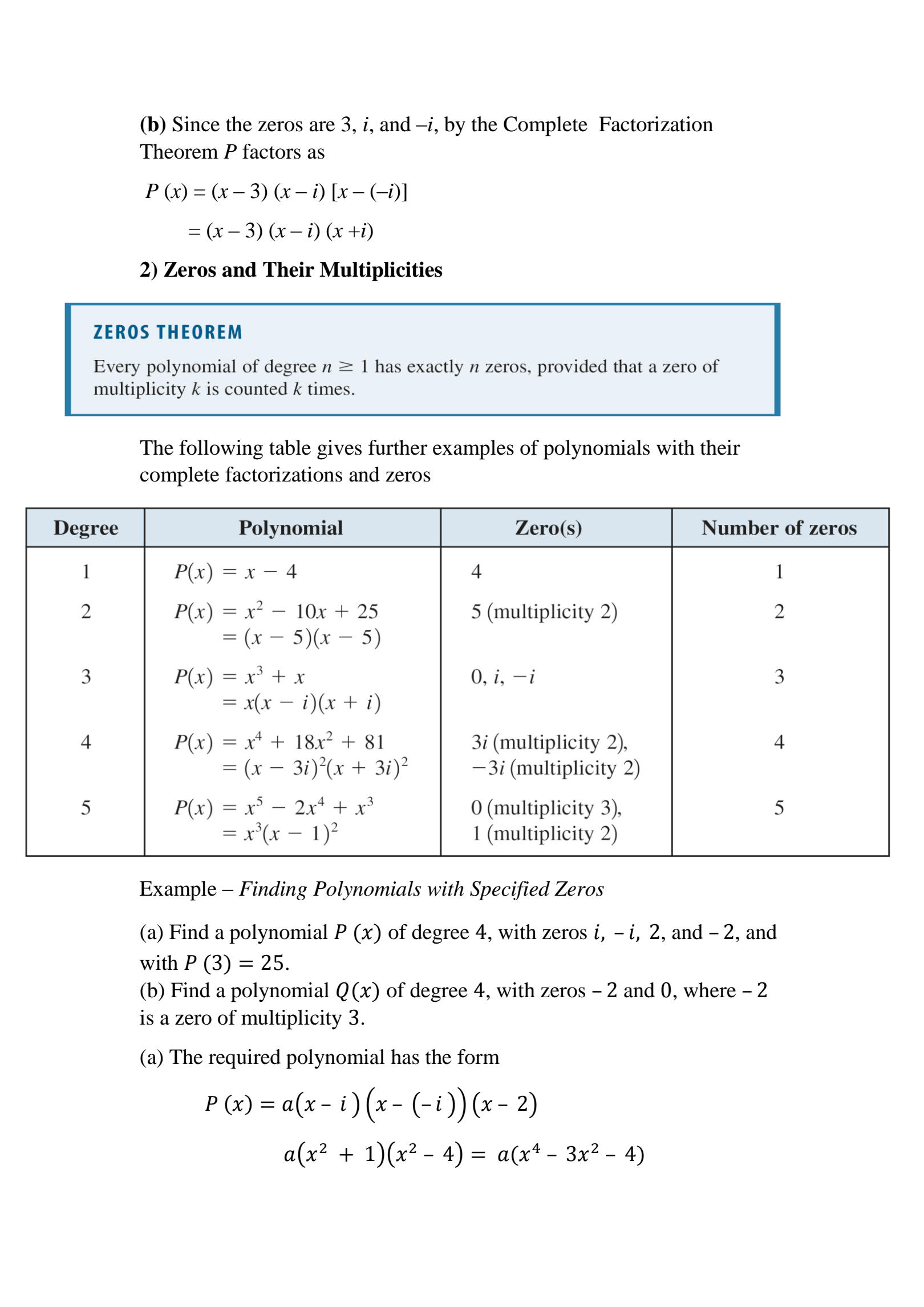 SOLUTION 3 5 Notes Complex Zeros And The Fundamental Theorem Of Worksheets Library SOLUTION 3 5 Notes Complex Zeros And The Fundamental Theorem Of Worksheets Library
