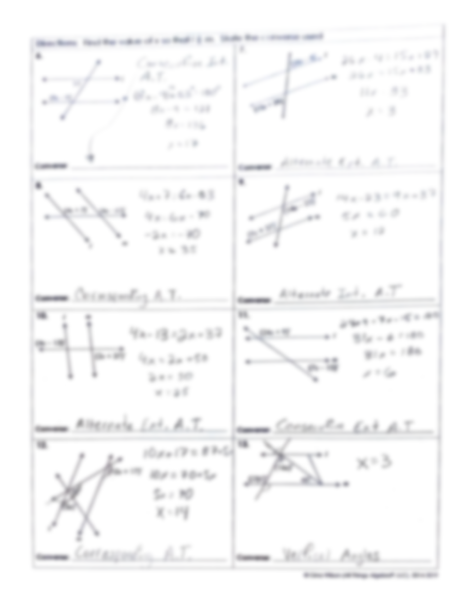 proving lines parallel geometry worksheet proving lines parallel geometry worksheet