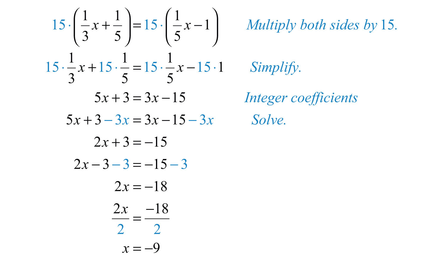 Solving Linear Equations Part II Worksheets Library Solving Linear Equations Part II Worksheets Library