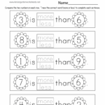 Spring Math Worksheet Free Printable PDF