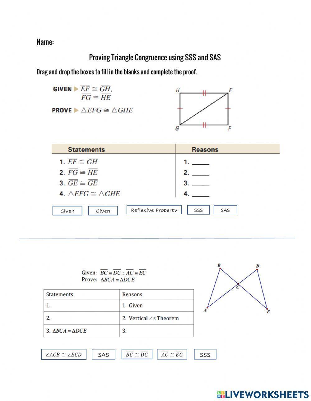 Triangle Congruence Proofs Worksheet Worksheets Library Triangle Congruence Proofs Worksheet Worksheets Library
