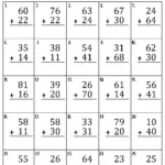 Two Digit Addition Without Regrouping Worksheets Etsy