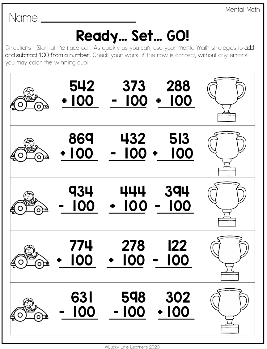 Using 2nd Grade Math Worksheets To Teach 3 Digit Subtraction With Regrouping Lucky Little Learners Using 2nd Grade Math Worksheets To Teach 3 Digit Subtraction With Regrouping Lucky Little Learners