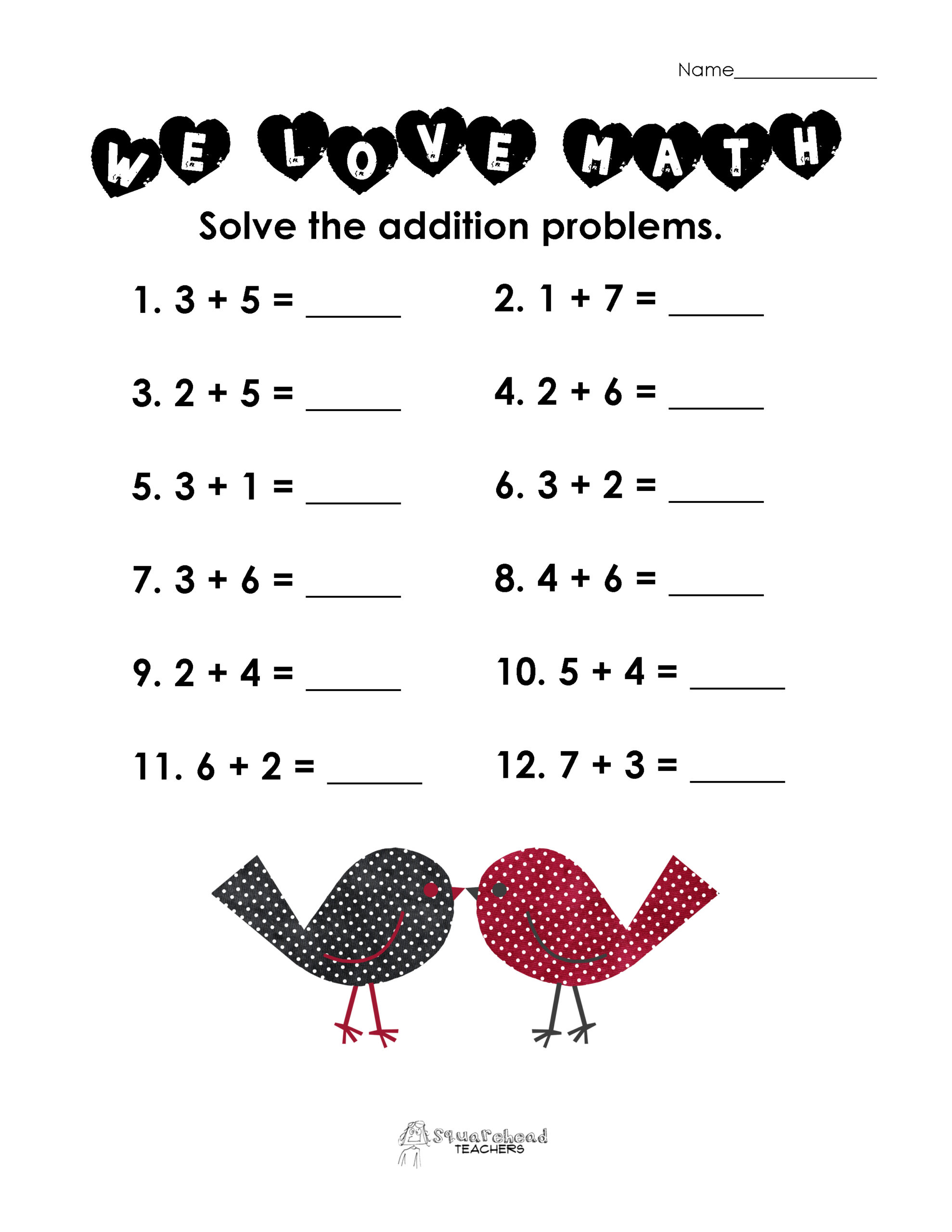valentine math worksheets valentine math worksheets