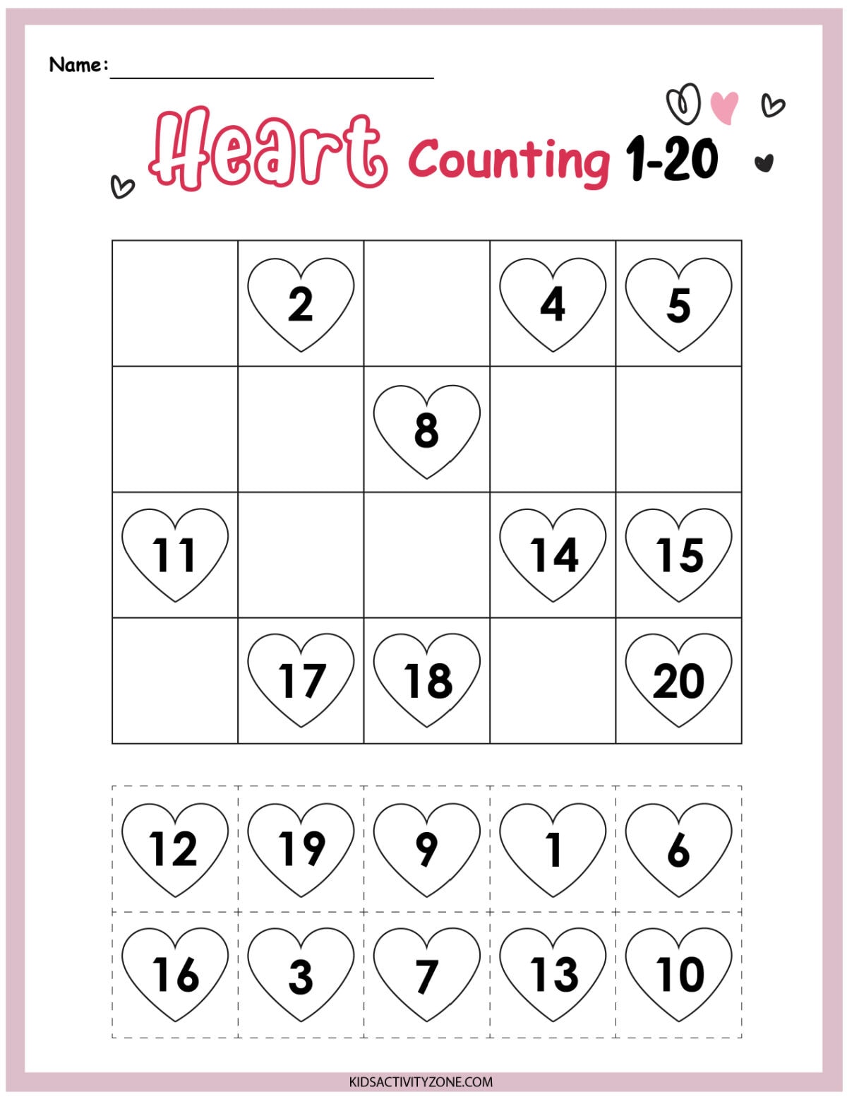 Valentines Day Math Packet Preschool amp Kindergarten Kids Worksheets Library Valentines Day Math Packet Preschool amp Kindergarten Kids Worksheets Library