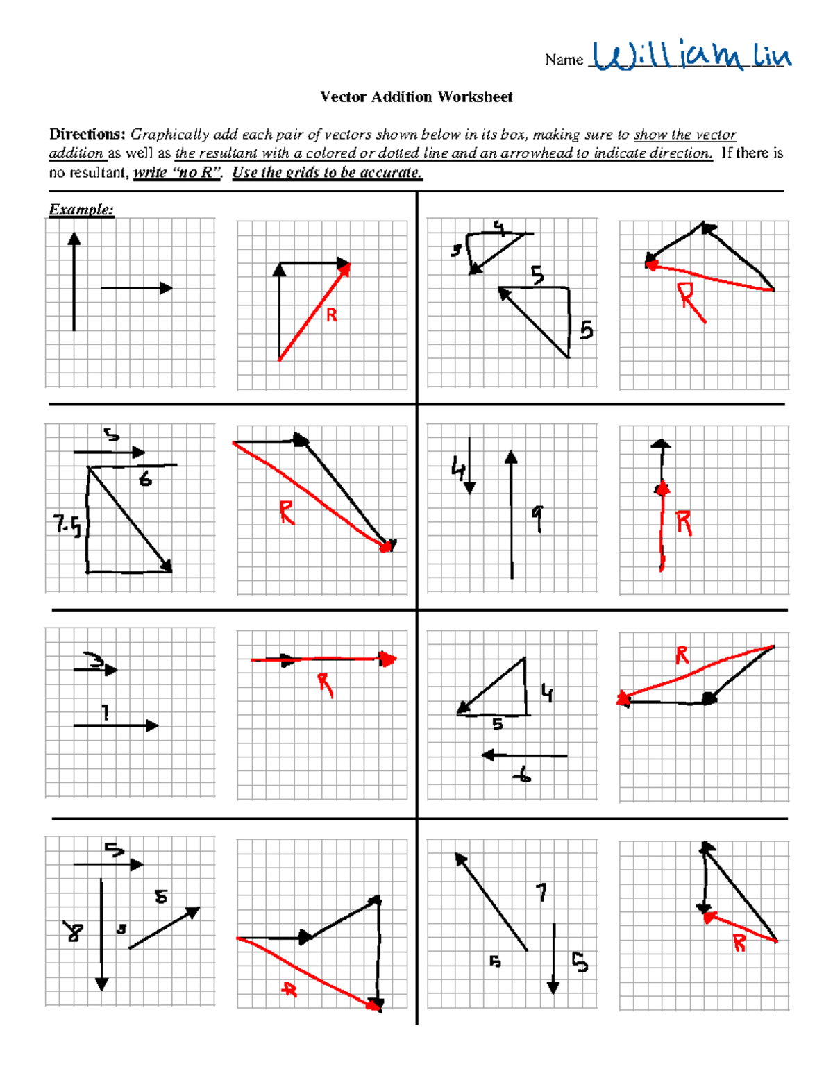 Vector Addition Worksheet Graphical Representation Calculation Studocu Vector Addition Worksheet Graphical Representation Calculation Studocu